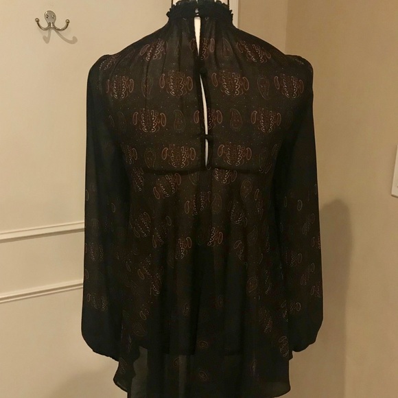 Chiffon Free People tunic - Picture 3 of 5